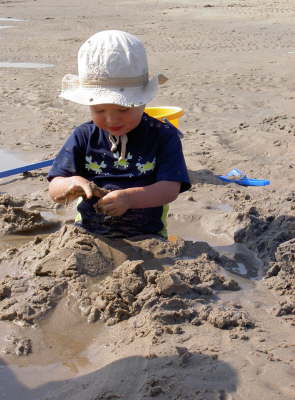 Sand und Buddeln